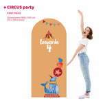CIRCUS PARTY doppio da terra | Festa a tema | Sagoma compleanno - Peekaboo