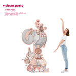 CIRCUS PARTY doppio da terra | Decorazione festa di compleanno | Party planner - Peekaboo