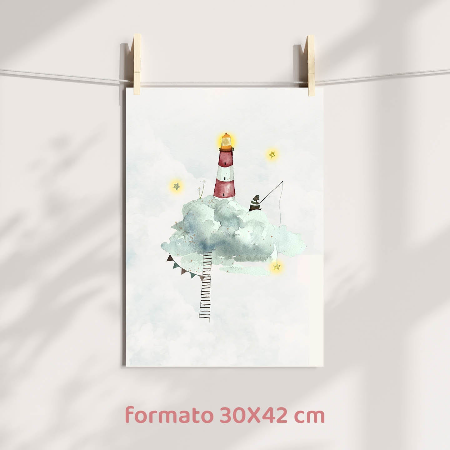 PROMO LIBRO + STAMPE A3 | Libro illustrato 2024 e stampe per cameretta | Regalo perfetto per Bambini e nascite - Peekaboo