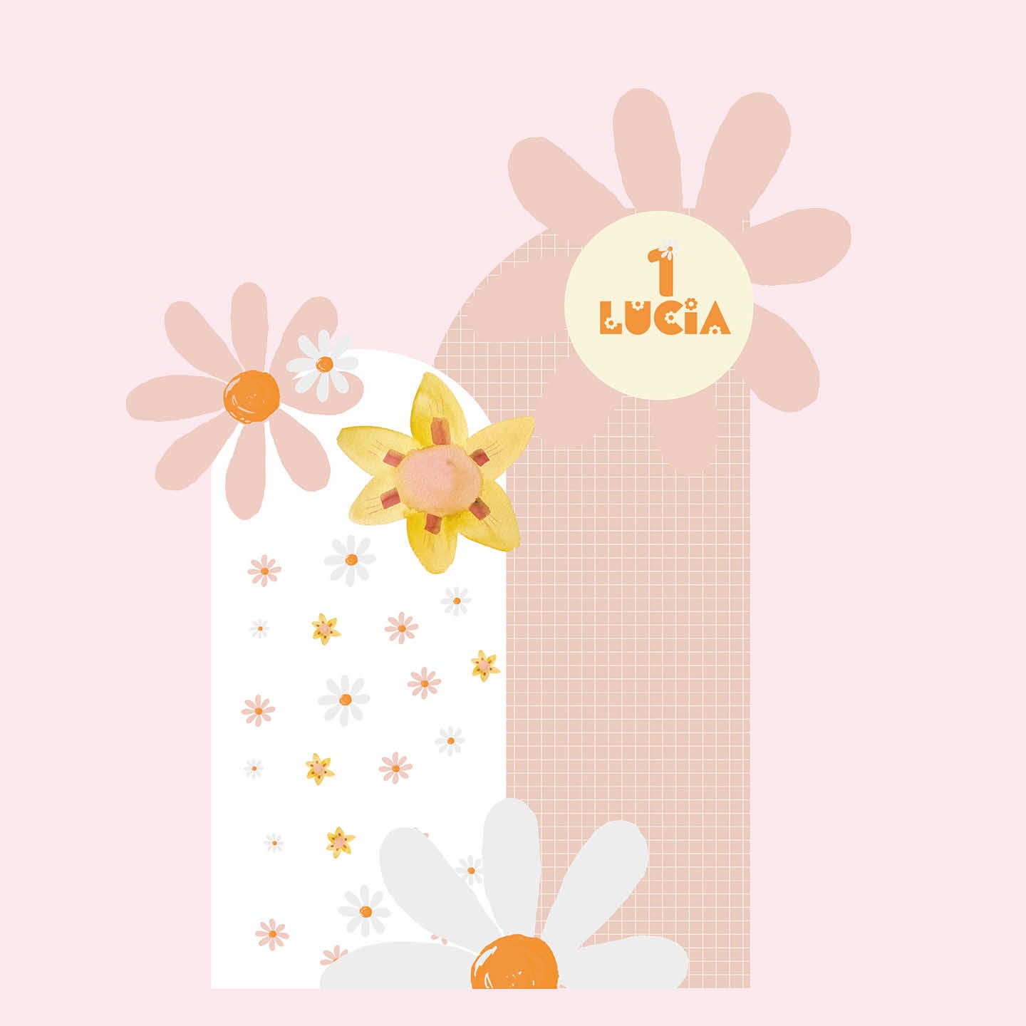 FLOWER PARTY doppio da terra | Decorazione festa di compleanno | Party planner - Peekaboo