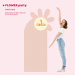 FLOWER PARTY doppio da terra | Decorazione festa di compleanno | Party planner - Peekaboo