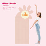 FLOWER PARTY doppio da terra | Decorazione festa di compleanno | Party planner - Peekaboo