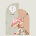 WOODLAND PARTY doppio da terra | Decorazione festa di compleanno | Sfondi per compleanno - Peekaboo
