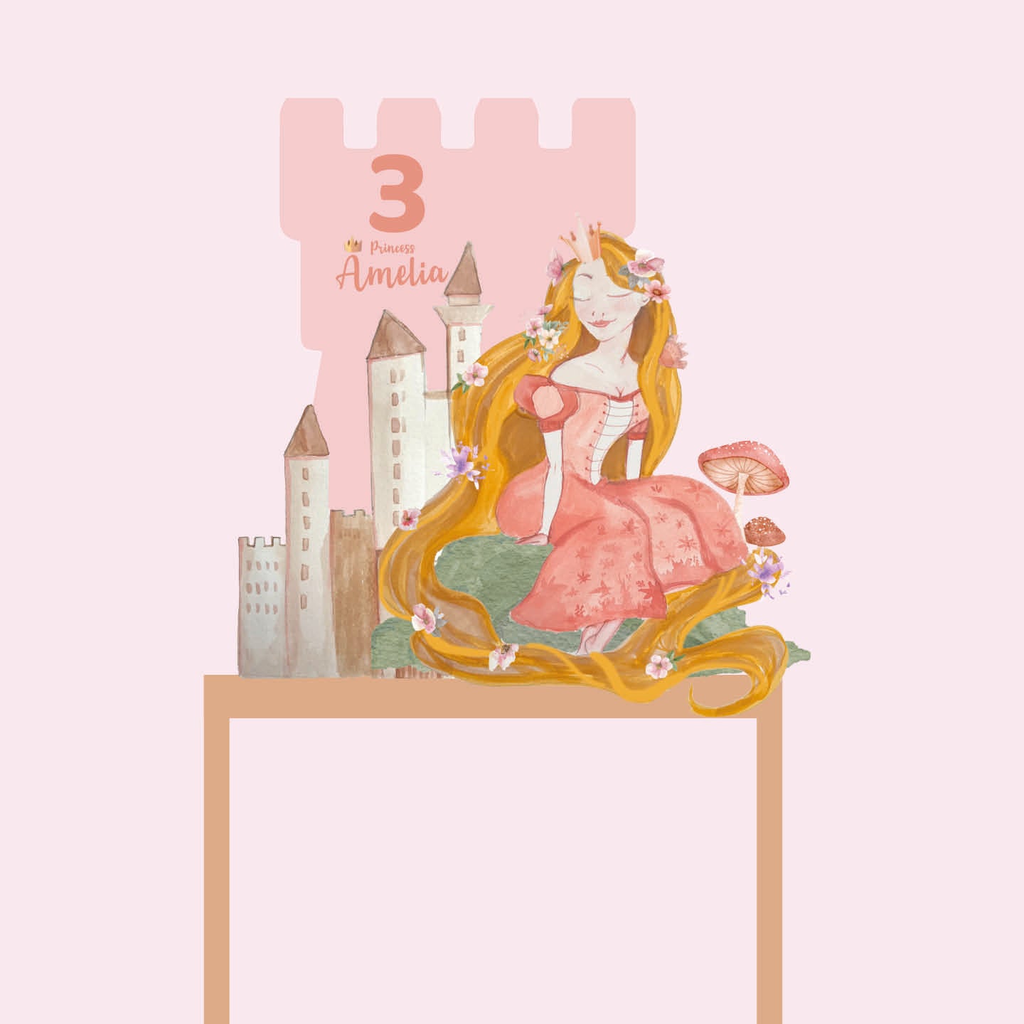 PRINCESS PARTY da appoggio | Festa a tema | Sagoma compleanno - Peekaboo