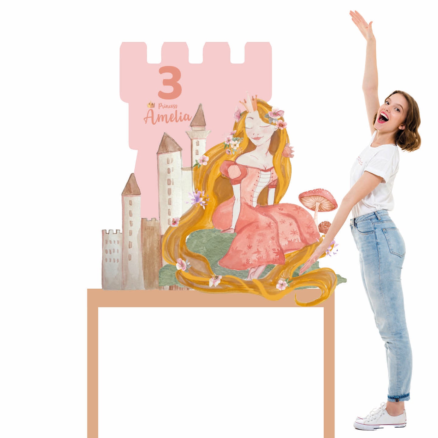 PRINCESS PARTY da appoggio | Festa a tema | Sagoma compleanno - Peekaboo