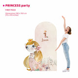 PRINCESS PARTY doppio da terra | Decorazione festa di compleanno | Sfondi per compleanno - Peekaboo