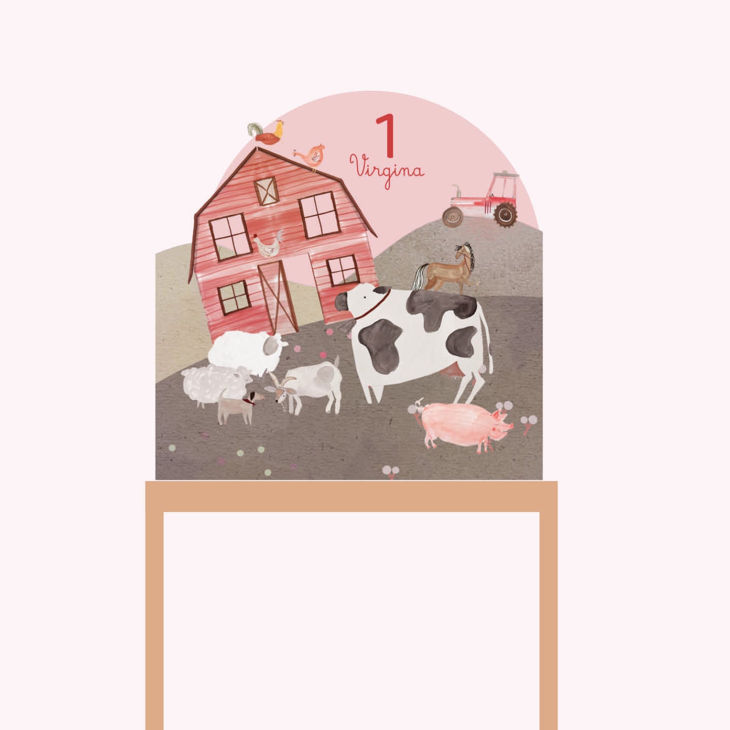 FARM PARTY da appoggio | addobbi per feste bimbo - Peekaboo