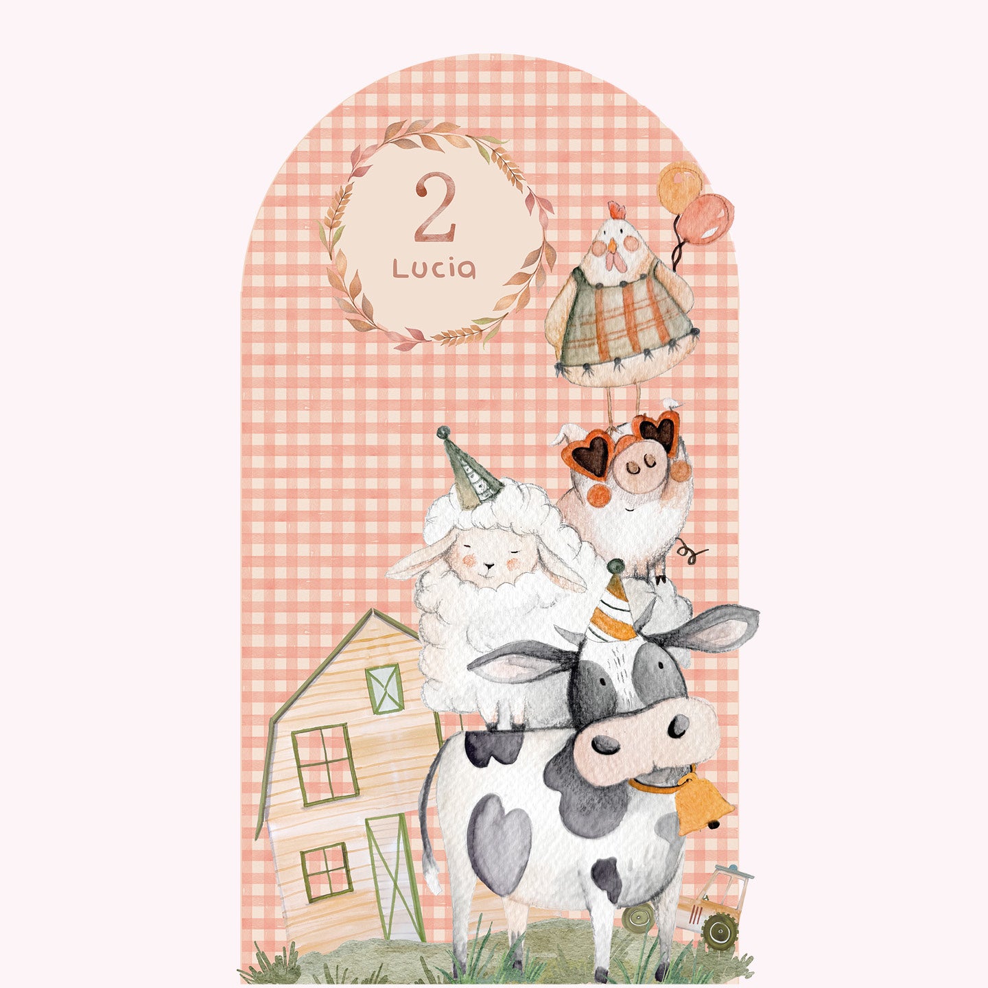 FARM PARTY da terra | Festa a tema | Sagoma compleanno - Peekaboo