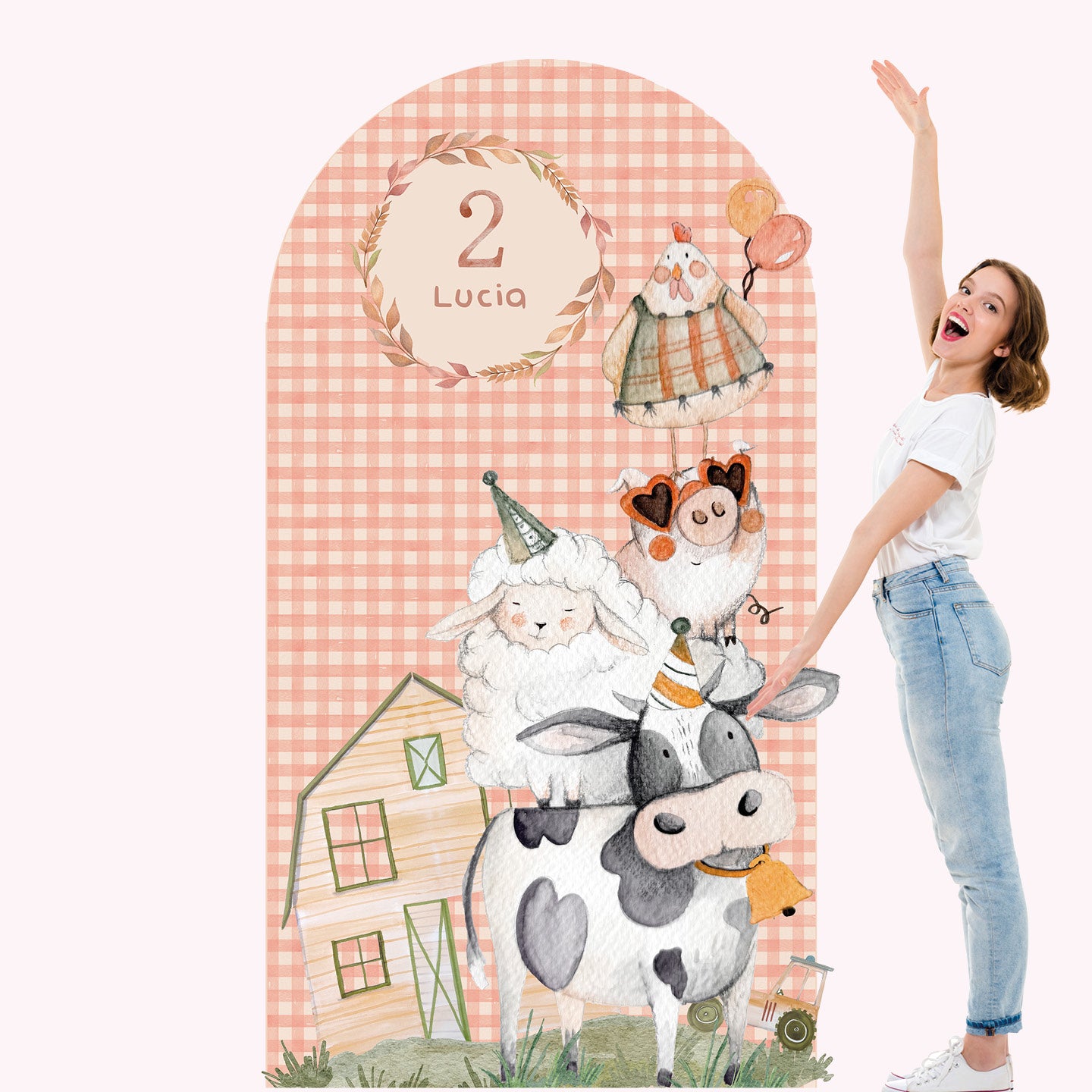 FARM PARTY da terra | Festa a tema | Sagoma compleanno - Peekaboo