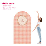 FARM PARTY doppio da terra | Decorazione festa di compleanno | Party planner - Peekaboo