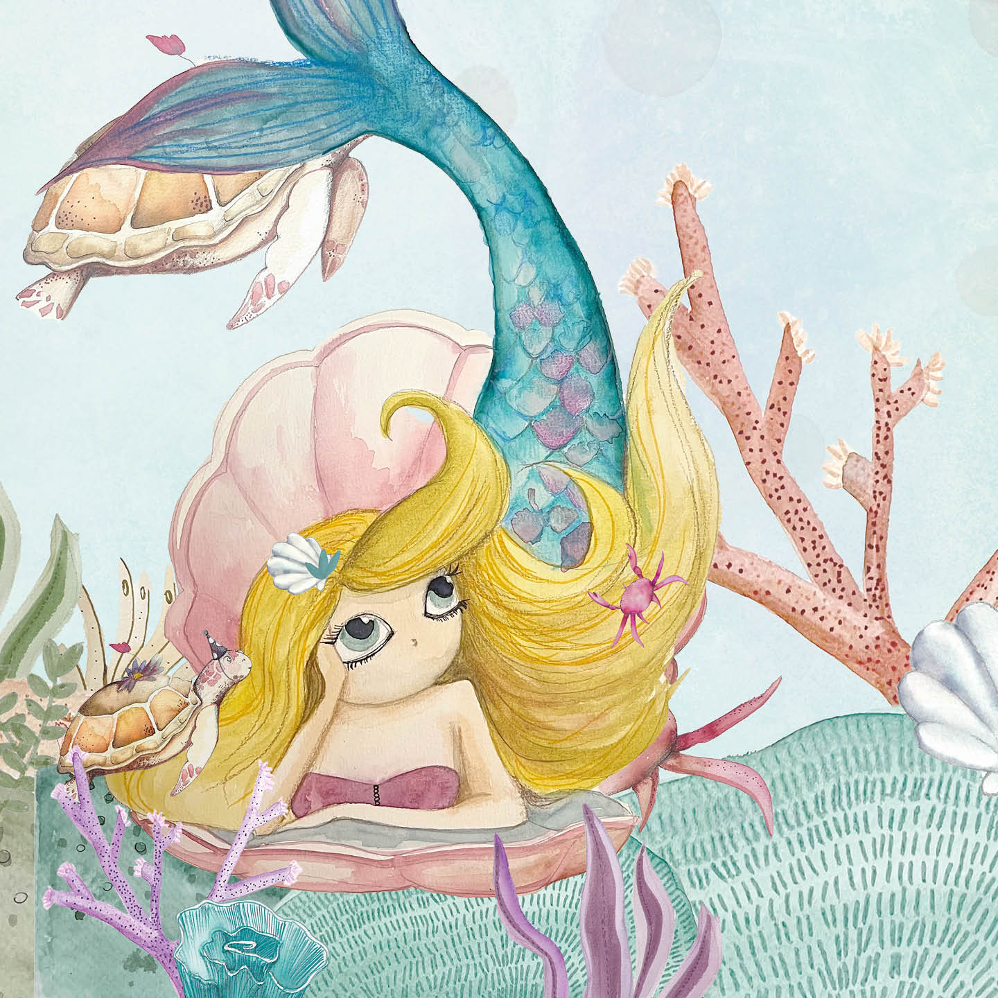 UNDER THE SEA PARTY da terra Marmeid - Peekaboo