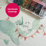 UNDER THE SEA PARTY da appoggio | Decori per compleanno o Battesimo - Peekaboo