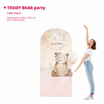 TEDDY BEAR PARTY da terra | Decorazione festa di compleanno | Sfondi per compleanno - Peekaboo