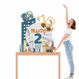 CONSTRUCTION PARTY da appoggio | Addobbi fai da te per feste bambini - Peekaboo