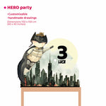 SUPER HERO PARTY da appoggio | Decori compleanno bimbo - Peekaboo