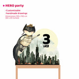 SUPER HERO PARTY da appoggio | Decori compleanno bimbo - Peekaboo