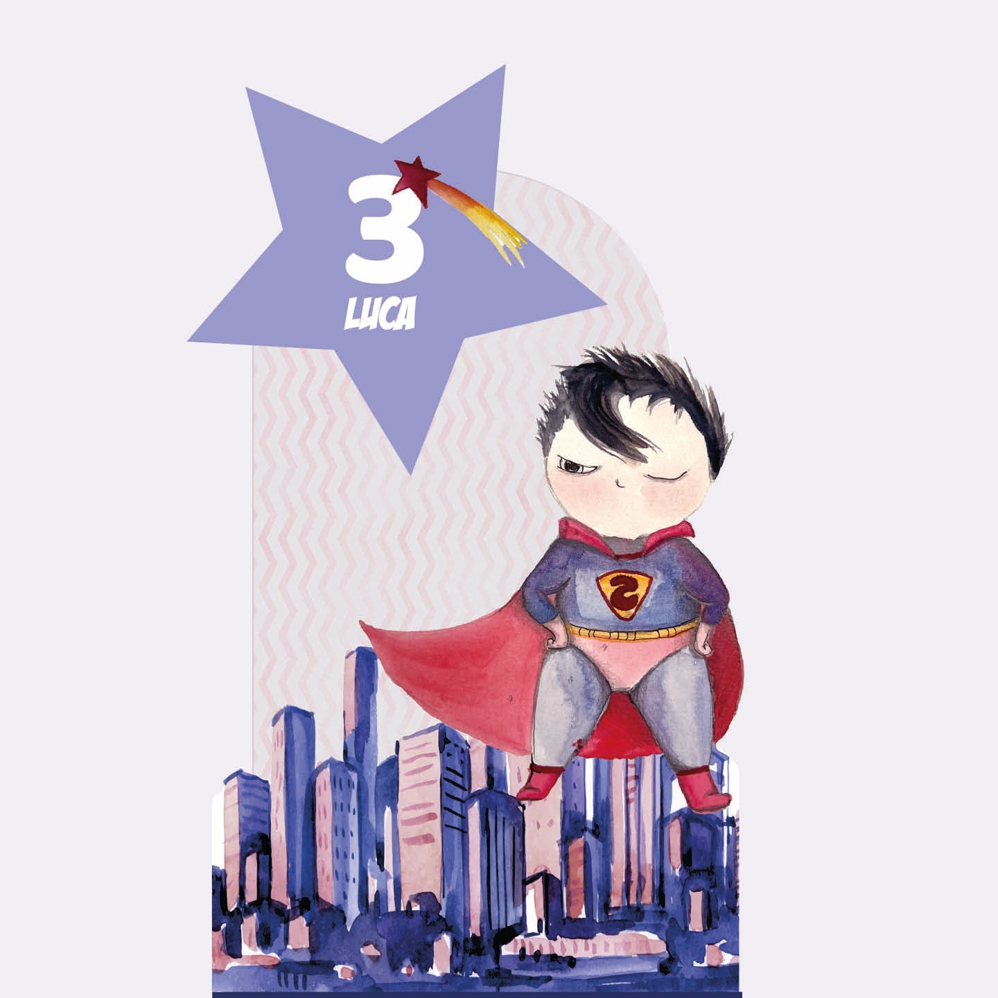 SUPER HERO PARTY da terra | Sfondo festa | Compleanno bambino - Peekaboo