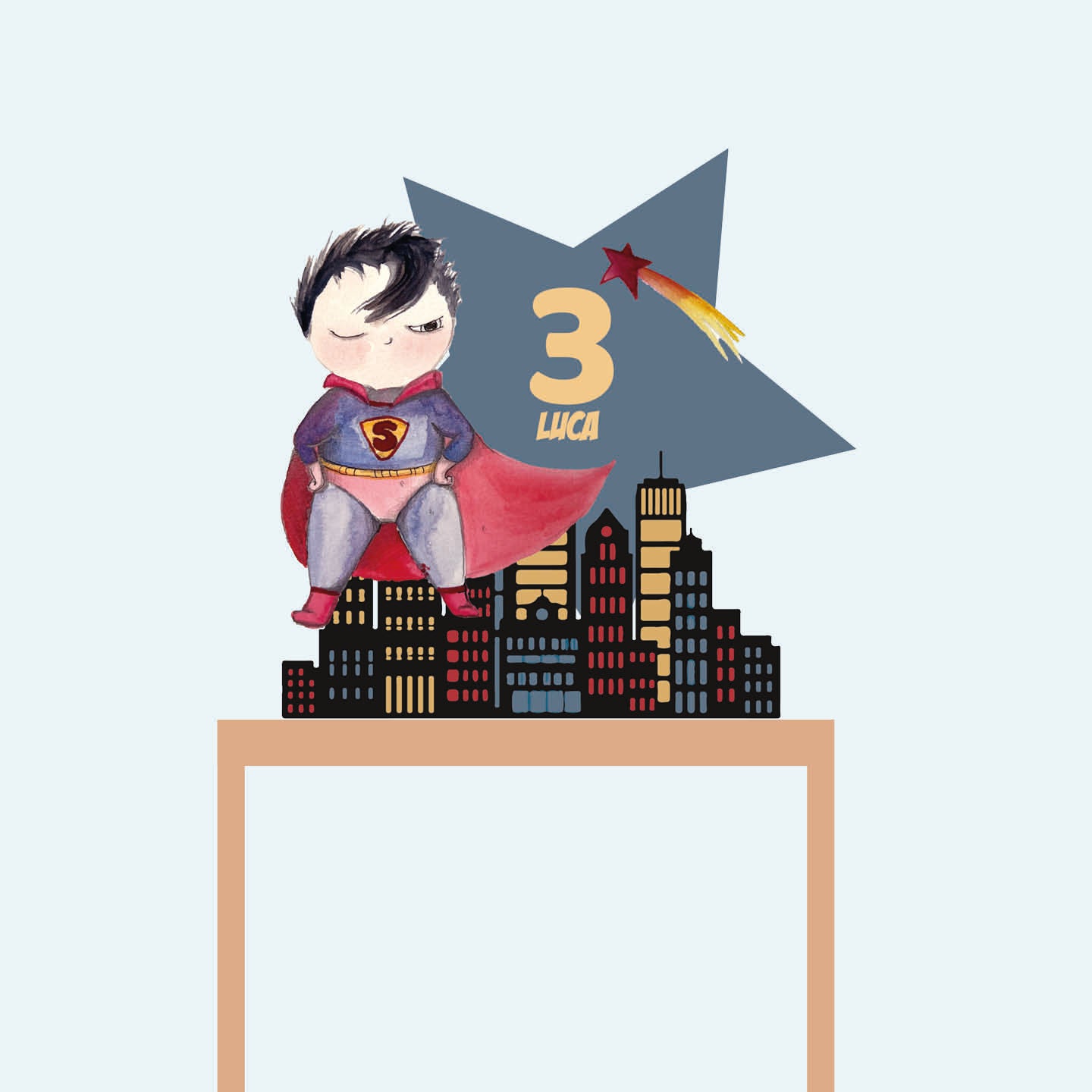 SUPER HERO PARTY da appoggio | Addobbi fai da te per feste bambini - Peekaboo