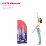 SUPER HERO PARTY doppio da terra | Decori compleanno bimbo - Peekaboo