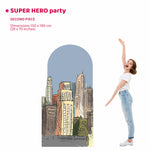 SUPER HERO PARTY doppio da terra | Scenografia per festa compleanno - Peekaboo