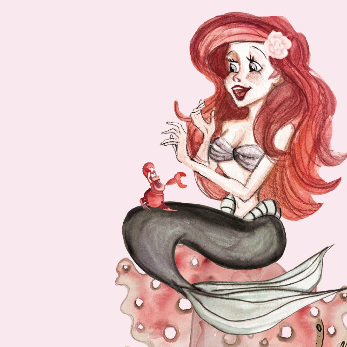 Disney Mermaid PRINCESS PARTY da appoggio | Scenografia per festa compleanno - Peekaboo