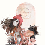 RED RIDING HOOD PARTY doppio da terra | Decori compleanno bimba 1 anno - Peekaboo