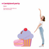 CANDYLAND PARTY sbam! | Decori compleanno bimba - Peekaboo