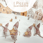 CHIUDIPACCO, i piccoli Guardastelle| disegnato a mano| natale2025 - Peekaboo
