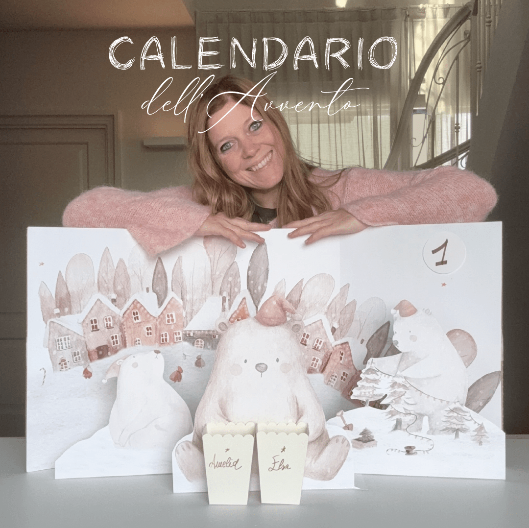 Il Calendario dell’Avvento di Baldo, l’Orso del Bosco Bianco| disegnato a mano| natale2025 - Peekaboo
