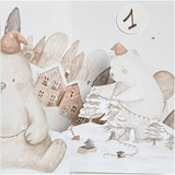 Il Calendario dell’Avvento di Baldo, l’Orso del Bosco Bianco| disegnato a mano| natale2025 - Peekaboo