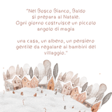 Il Calendario dell’Avvento di Baldo, l’Orso del Bosco Bianco| disegnato a mano| natale2025 - Peekaboo