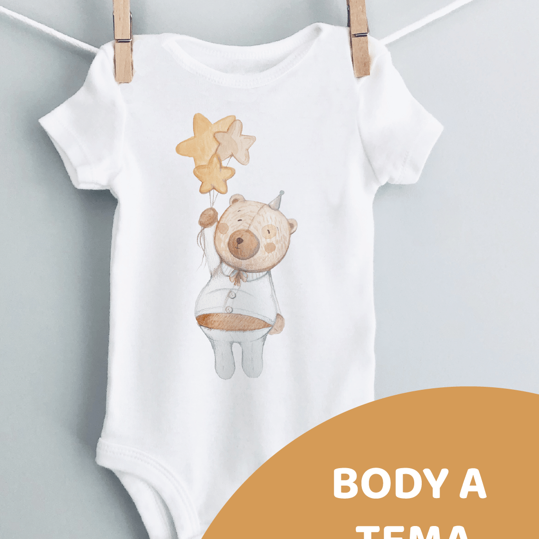 teddy bear| body baby | Regalo perfetto per un occasione speciale - Peekaboo