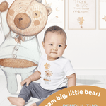 stampe per cameretta | Set di 3 stampe | Decorazione per cameretta bimbi | teddy bear| bear - Peekaboo