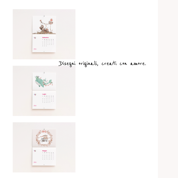 Calendario 2026 | Regalo perfetto per Natale - Peekaboo