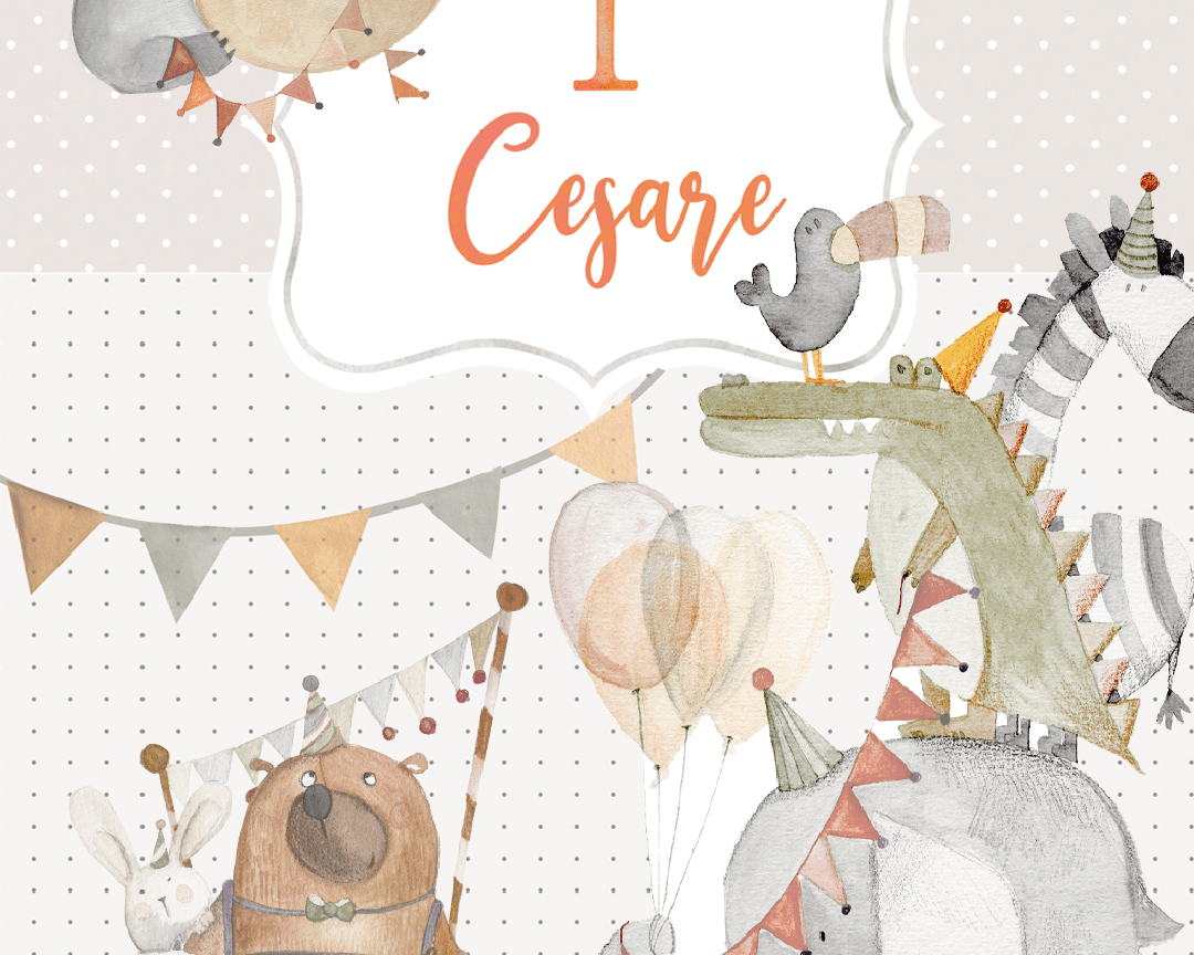 ANIMAL PARTY triplo da terra | Decorazione festa di compleanno | Party planner - Peekaboo