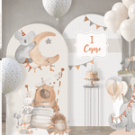 ANIMAL PARTY triplo da terra | Decorazione festa di compleanno | Party planner - Peekaboo