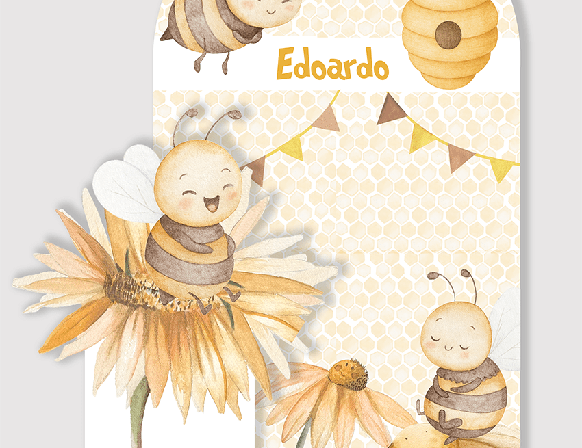 BEE PARTY doppio da terra | Decorazione festa di compleanno | Party planner - Peekaboo