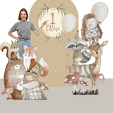 WOODLAND PARTY triplo da terra | Decorazione festa di compleanno | Party planner - Peekaboo