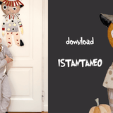 Halloween Printables _GINO ZUCCOTTO _FUORI PORTA_ disegnato a mano - Peekaboo