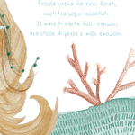 SIRENETTA UNDER THE SEA PARTY sagoma| Addobbi per compleanno o Battesimo - Peekaboo