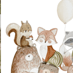 WOODLAND PARTY triplo da terra | Decorazione festa di compleanno | Party planner - Peekaboo