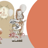 WOODLAND PARTY triplo da terra | Decorazione festa di compleanno | Party planner - Peekaboo