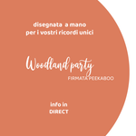 WOODLAND PARTY triplo da terra | Decorazione festa di compleanno | Party planner - Peekaboo