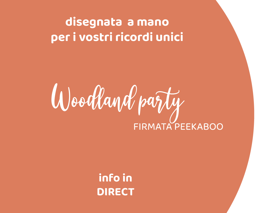 WOODLAND PARTY triplo da terra | Decorazione festa di compleanno | Party planner - Peekaboo
