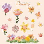 FLOWER PARTY doppio da terra | Decorazione festa di compleanno | Party planner - Peekaboo