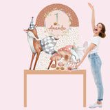 WOODLAND PARTY da appoggio | Decori per compleanno o Battesimo - Peekaboo