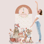 WOODLAND PARTY da terra | Decorazione festa di compleanno o Battesimo - Peekaboo