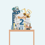 CONSTRUCTION PARTY da appoggio | Addobbi fai da te per feste bambini - Peekaboo
