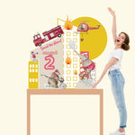 FIRE FIGHTERS PARTY da appoggio | Festa a tema | Backdrop compleanno - Peekaboo
