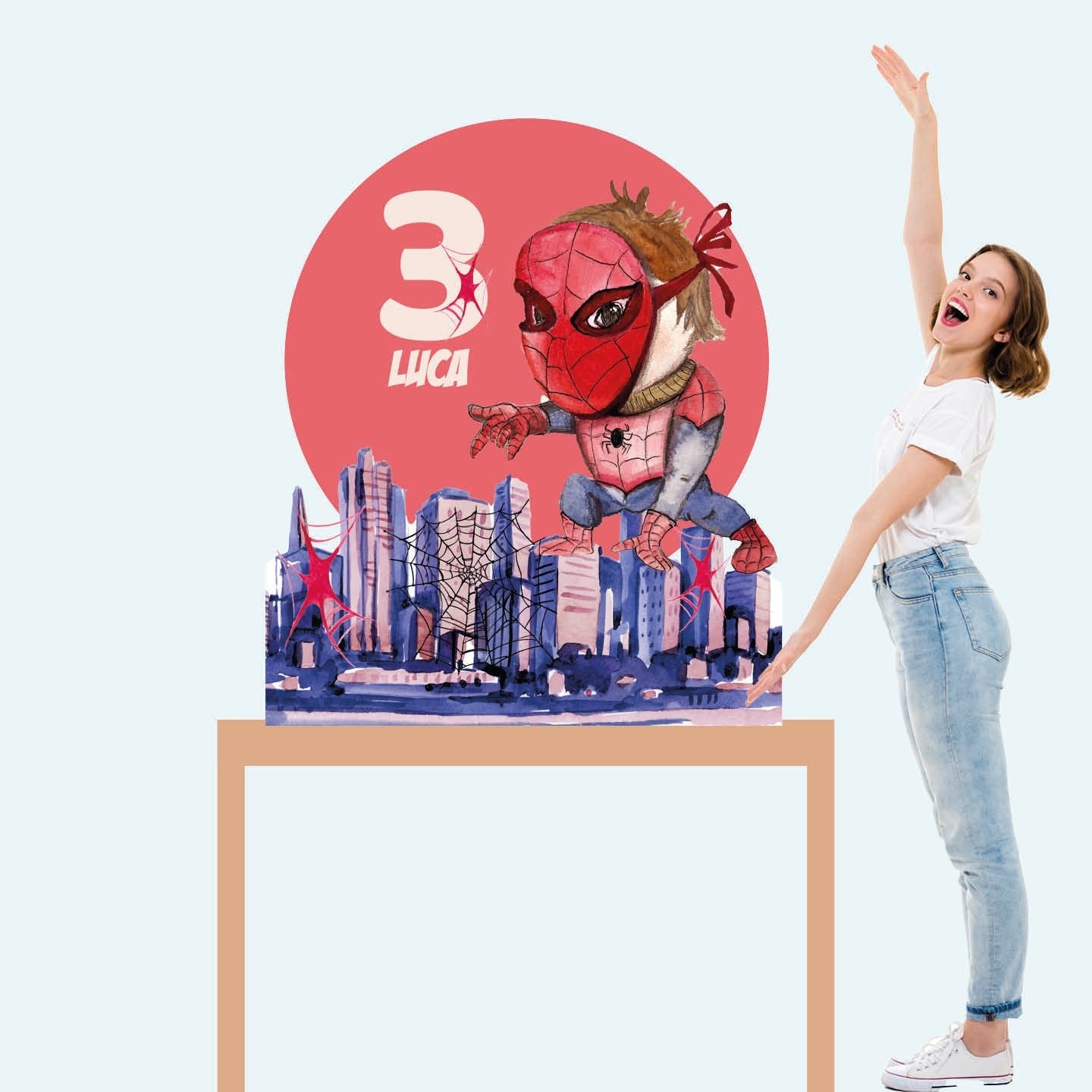 SUPER HERO PARTY da appoggio | Addobbi fai da te per feste bambini - Peekaboo